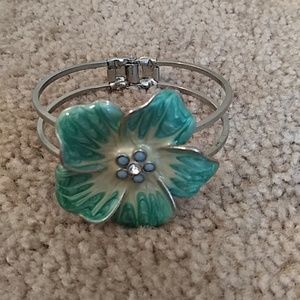 NY&Co Flower Cuff Bracelet